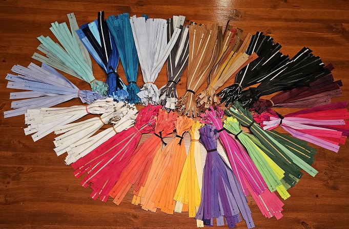 Reißverschlüsse bunt